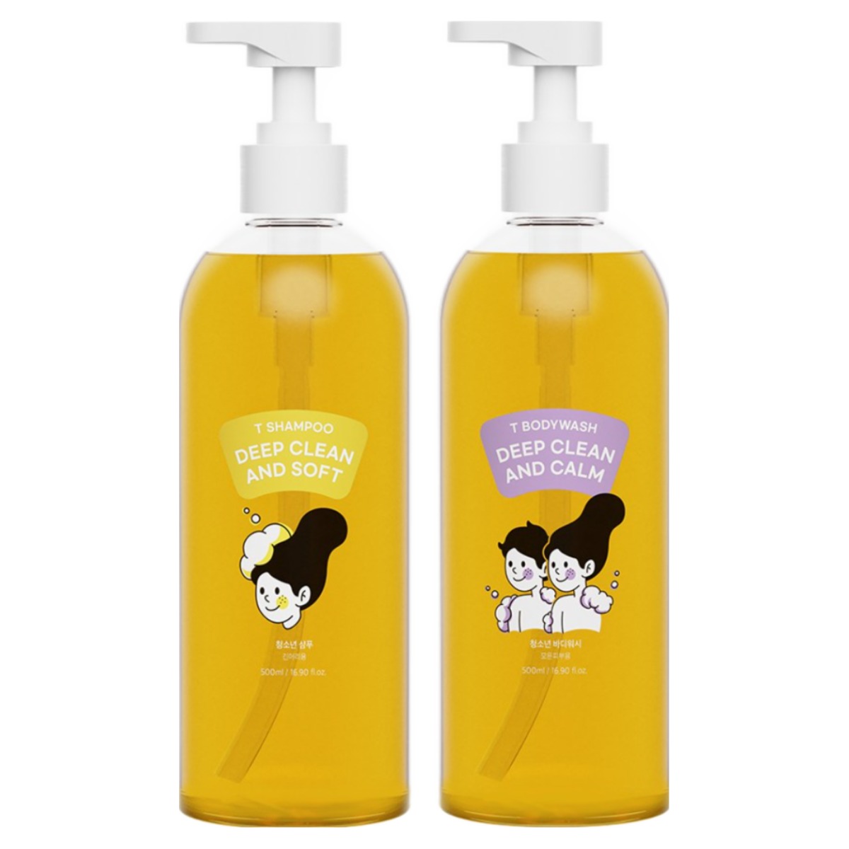 와프랩 사춘기 청소년 정수리냄새 샴푸, 바디워시 세트(긴머리용) 35,000원