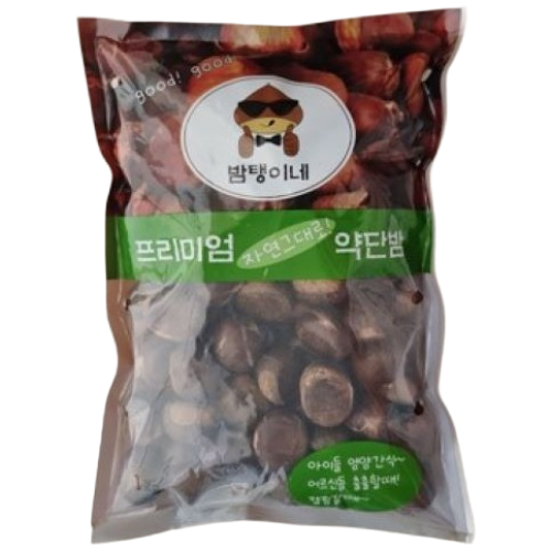 밤탱이네 프리미엄 약단밤1kg- 칼집밤 군밤 알밤 황금밤 생밤 햇밤 에어프라이어밤,, 3kg, 1개 32,900원