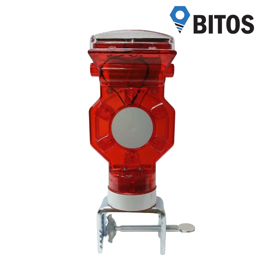 쏠라 LED 경고등 경광등 태양열 충전 휀스용 SM-612, 1개 10,400원