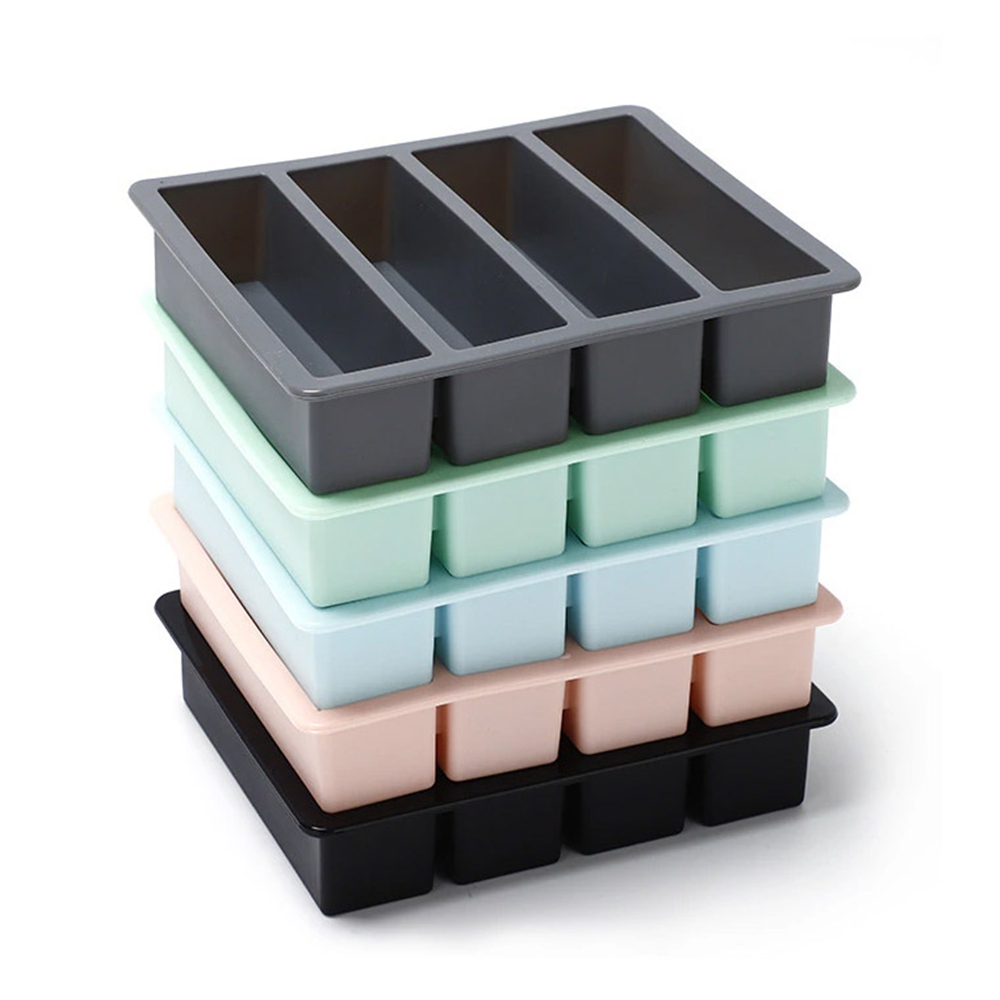 사각 스틱형 얼음틀 실리콘 아이스트레이 몰드 4구, 단일상품 4,850원