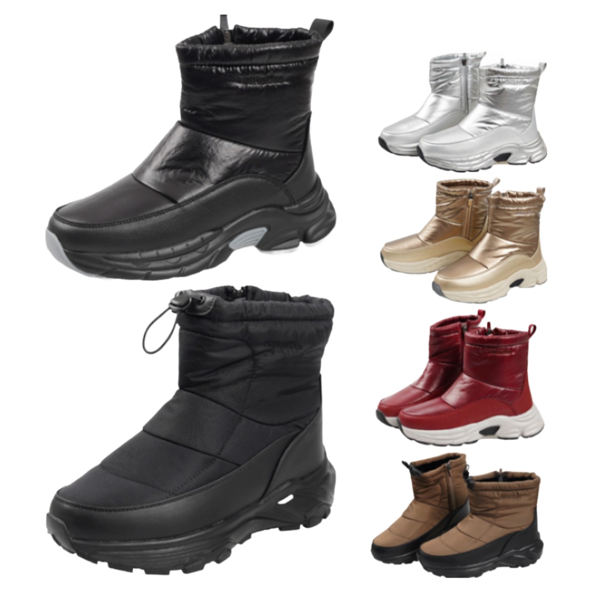 에코로바 여성 남성 패딩부츠 방한화 방한부츠 ER9009 39,800원