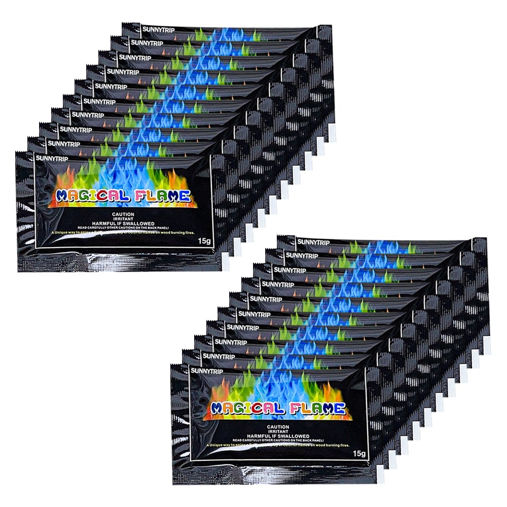 써니트립 매직파이어 오로라가루 불멍 15g 20개, 20개 9,600원