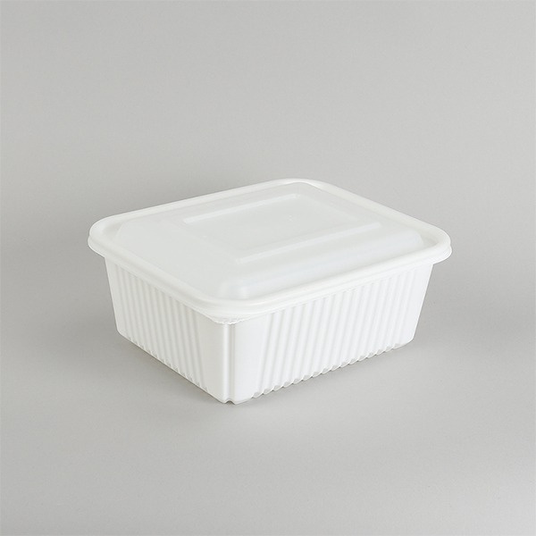 [박스] TY-23199 소형사각찜용기 백색 대, 200개 109,000원