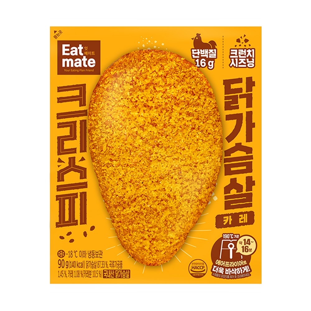 [랭킹닭컴] 잇메이트 크리스피 닭가슴살 카레 29,500원