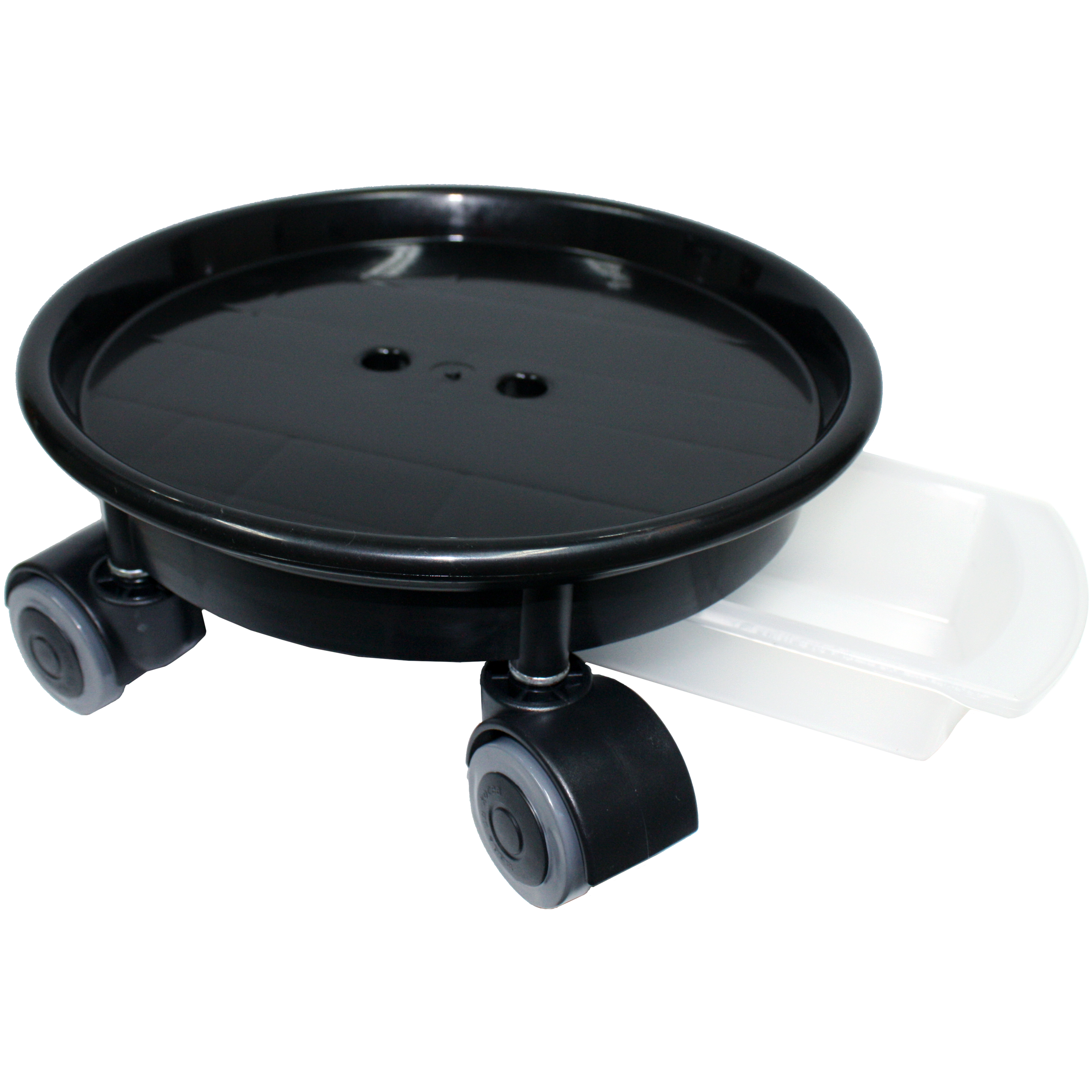 바퀴달린 화분받침대 이동식 원형 물받이 화분 받침 모음, 1개, BLACK 이동식 5,600원