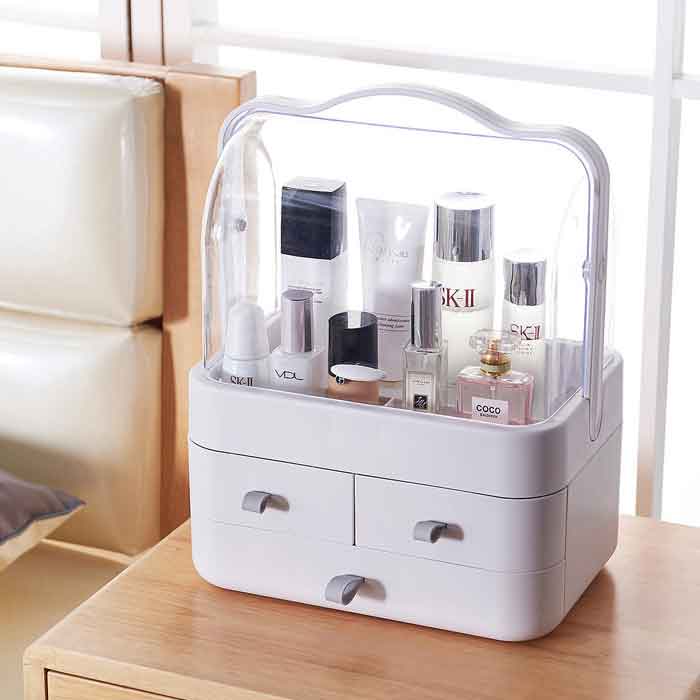 미란다 클리어 화장품 정리함, 백색, 1개 14,540원