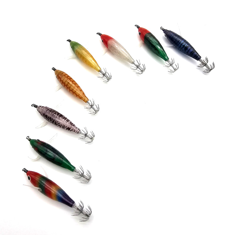 어신피싱 문어 쭈꾸미 두족류 형광 꼬마 에기 문어낚시채비 8개1세트, 1개 15,000원