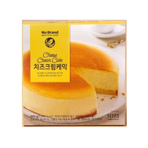 노브랜드 치즈 케잌 590g 보냉포장무료 11,060원