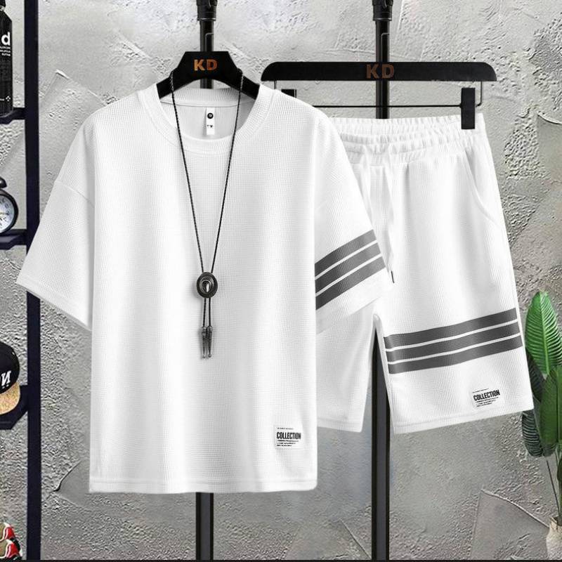 속건 쿨링 캐주얼 상하 세트 여름 접촉 냉감 아이스 실크 캐주얼 투피스 23,000원