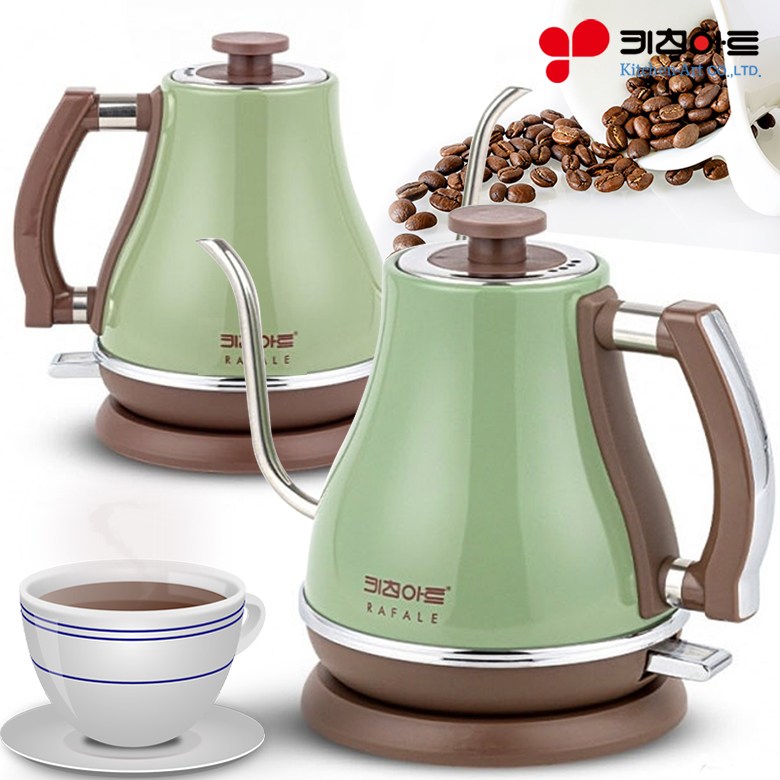 키친아트 라팔 스톰 전기 드립포트 1.2L 커피포트 전기포트 무선포트 티포트 전기주전자 KK-D124 36,000원