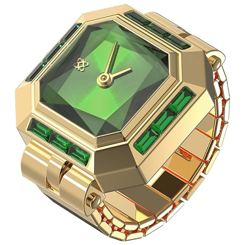 손가락시계/ 반지시계 / 파스칼 소피아 6 밴드가 프리즘 반지 큐브 실험실에서 크리스탈, 275,800원