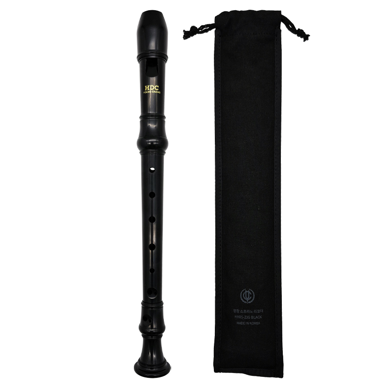 HDC영창 프리미엄 블랙 에디션 리코더 HYRS-23 G 저먼식 친환경 패브릭 케이스 12,400원