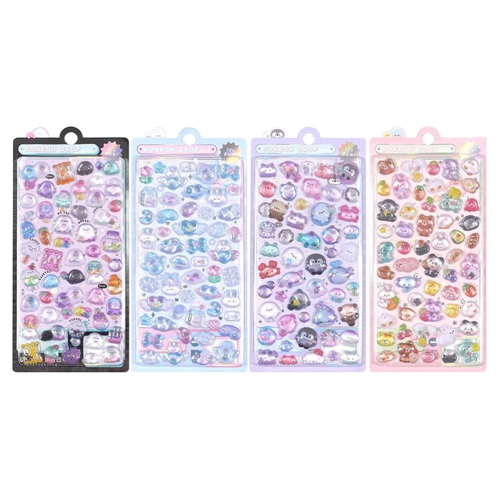 코히모 다꾸 3D DIY 입체 스티커 4종 세트 5W0389, 혼합색상, 1세트 13,980원