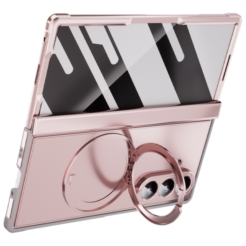 Elvo 갤럭시 z폴드 7/6 케이스 초슬림 모서리 전체 TPU 도금처리 힌지보호 마그네틱 스탠드 거치대 30,700원