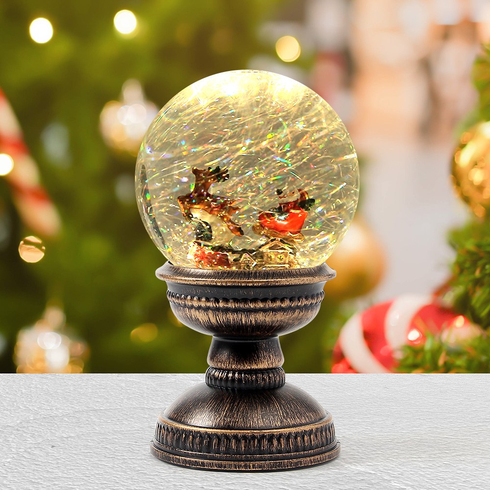 아트박스/도토로 LED 크리스마스 스노우볼 오르골(썰매타는 산타) 52,300원