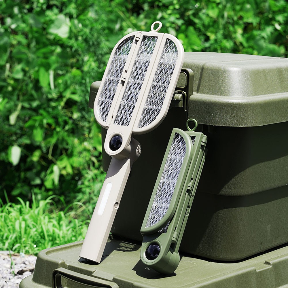 써드라인 접이식 전기 모기채 충전식 캠핑 모기채, Y09 샌드탄, 현재가 32,900원