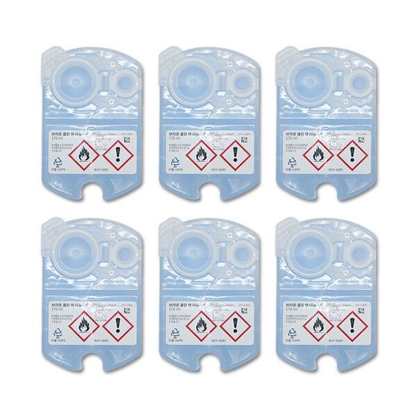 브라운 면도기 세정액 CCR6 클린앤리뉴 세척 카트리지 109,800원