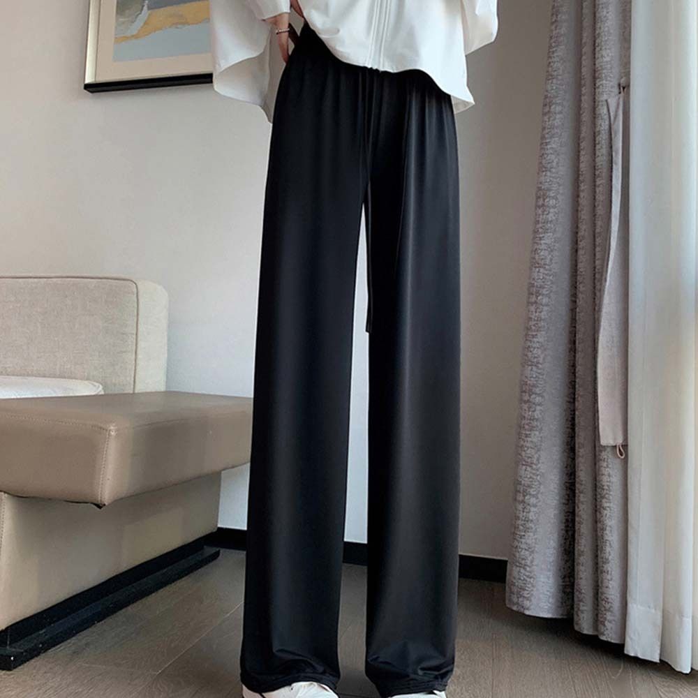 여성 여름 긴바지 아이스실크 밴딩 편한 와이드팬츠 rim*610de 14,360원