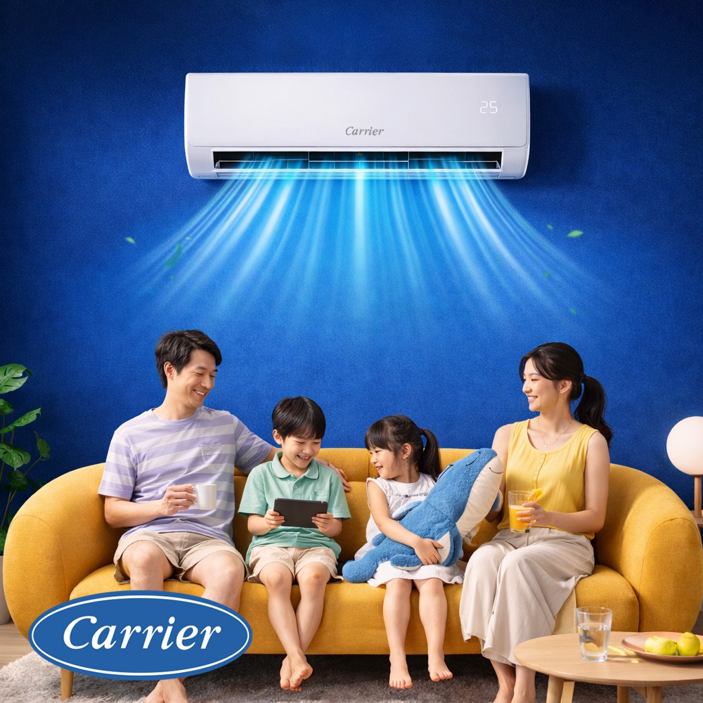 캐리어 인버터 벽걸이 에어컨 6평 7평 8평 9평 10평 11평 13평 14평 16평 제습기능 실외기포함 기존제품수거서비스 설치비별도, 1_DARB-0062FAWSD 6평, 일반 배관형 241,000원