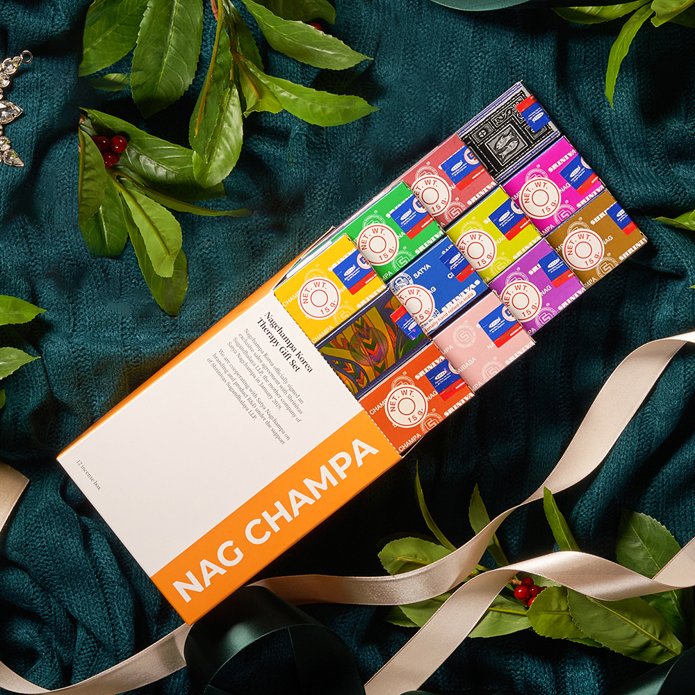 나그참파코리아 인센스 스틱 테라피 기프트 세트 26,200원