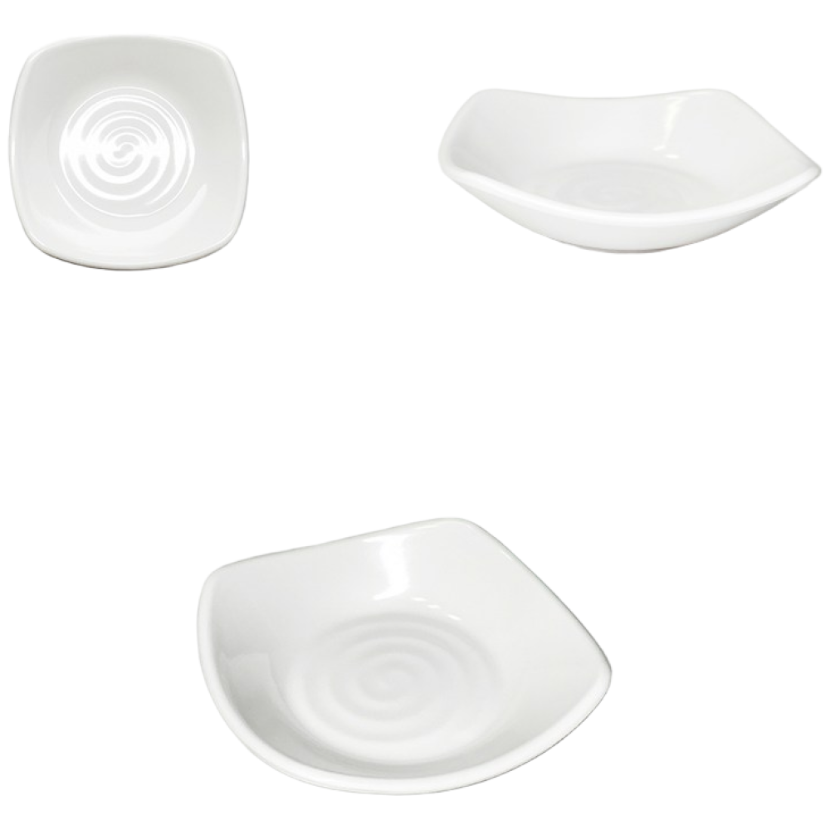 멜라민 식당 앞접시 사각 영업용 업소용 반찬그릇 쿠프, 1개 600원