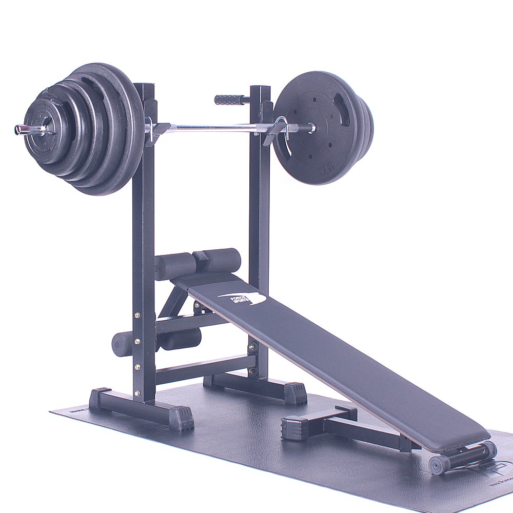 포스스포츠 (국산)포스멀티벤치프레스 블랙원판20~70kg세트 200,000원