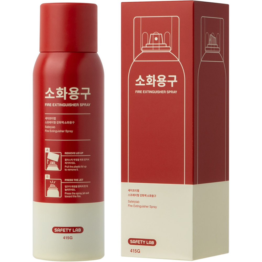 세이프티랩 스프레이형 강화액 차량용 가정용 소화기, 415g, 1개 27,900원