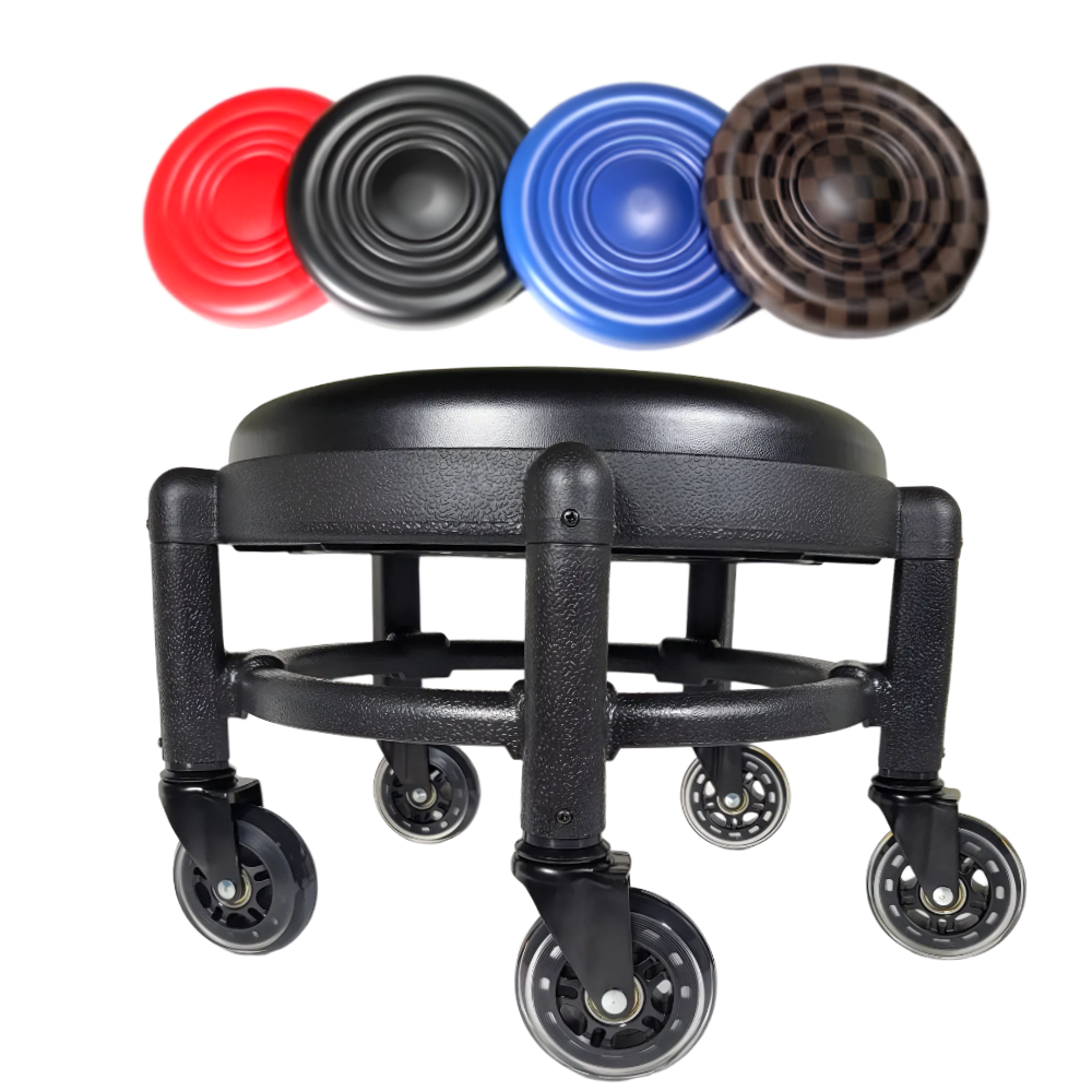 옐로구르미 앉은뱅이 작업 의자 3인치 바퀴 이동식 회전 우레탄 베어링 35,900원