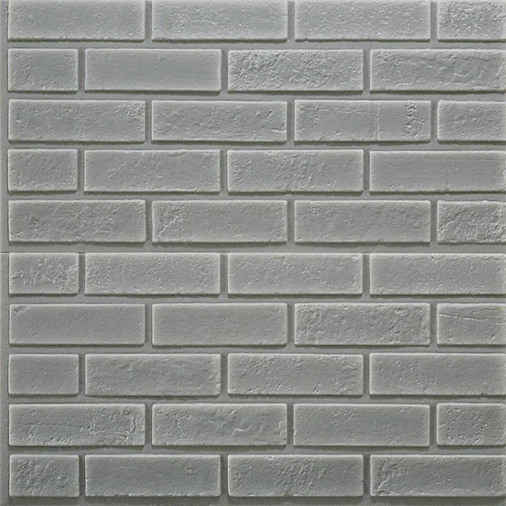 벽돌 폼블럭 77x70cm 스티커 접착식 붙이는 단열벽지, 22개, 멜란지그레이 95,500원