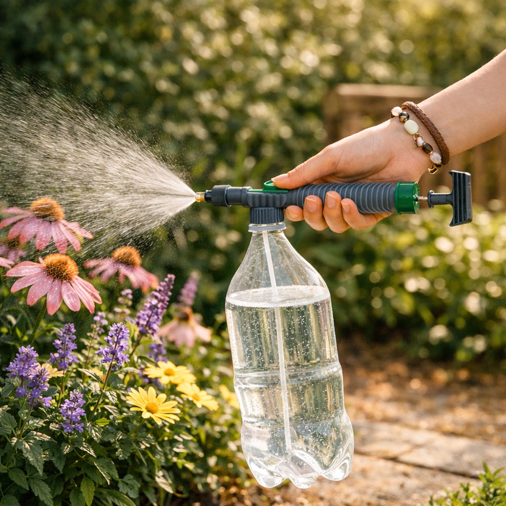 안개분사 고압 노즐 조절 페트병 분무기 3,950원