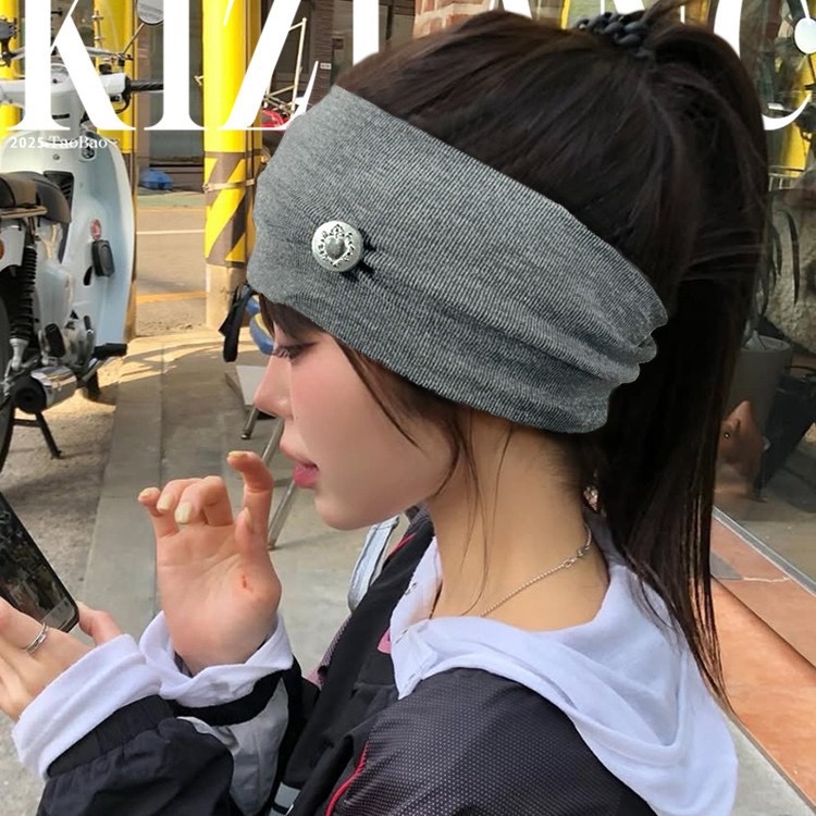 HALOPICK 소프트 넓은 와이드 터번 반다나 헤어밴드 11,500원