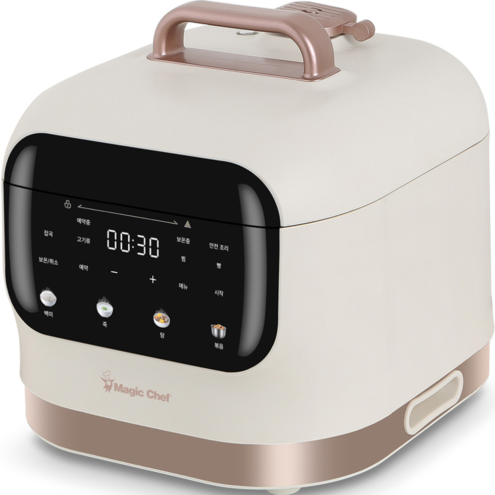 매직쉐프 멀티쿠커 다기능 미니 압력밥솥 3~4인용, MRC-L30B, 아이보리 109,000원