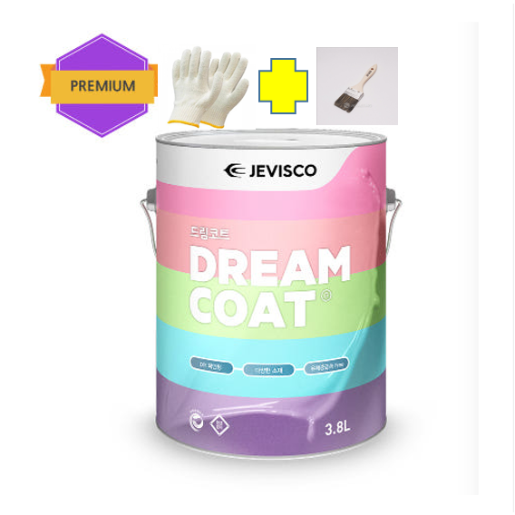 제비스코 드림코트 베스트 색상 50선 프리미엄 만능 수성페인트 친환경 항균 벽지 및 다용도 도료 44,500원