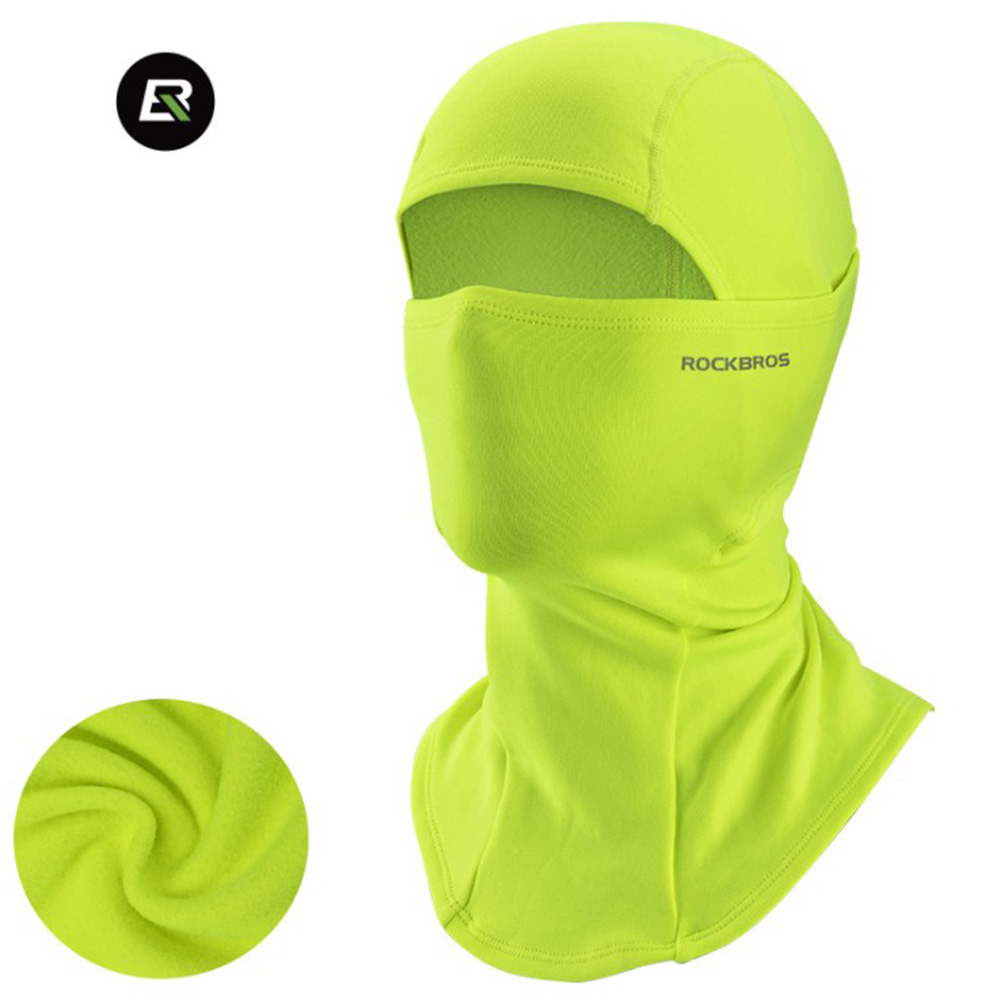 락브로스 방한 기모 바라클라바 방한모 자전거 오토바이 모자 마스크 넥워머 라이딩 캠핑 여행 런닝 스포츠, 04 : 형광 10,600원