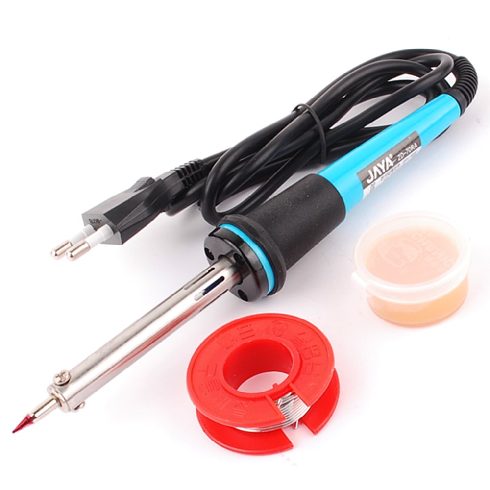 자야 일자 인두기 3종세트 ZD 70R 인두 실납 페이스트 인두 땜 납 글루건  세라믹 니퍼 전자 기판 흡입기 팁 6,410원