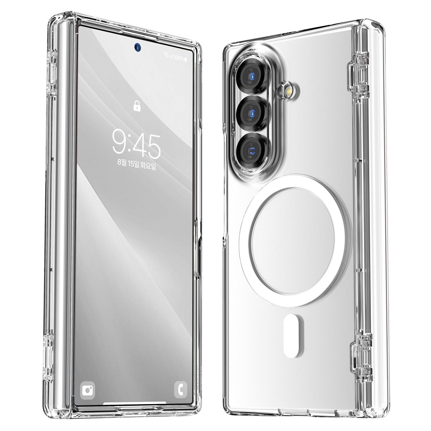 케이맥스 맥세이프 오토 힌지 가드 클리어핏 휴대폰 케이스, 현재가 25,900원