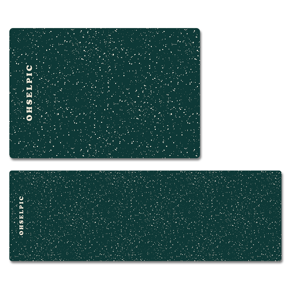 오셀픽 2종세트 오브제 사각형 빨아쓰는 규조토 발매트, 1세트, 옥스포드 그린 22,000원