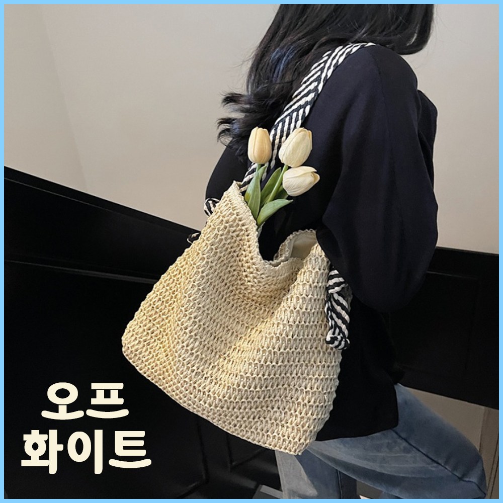 바니엘 라탄 에코백 숄더백 대용량 비치백 19,800원