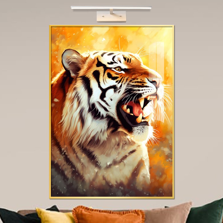 보고아트 액운을 막아주는 호랑이 동물 그림 인테리어 액자, 5번강인한 호랑이_옆모습 78,900원
