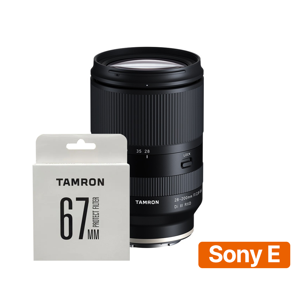 [지금사면 무상보증 3년] 탐론 28-200mm F/2.8-5.6 Di III RXD A071 소니FE 마운트 + 탐론 PROTECT FILTER 67mm, 단일상품 908,000원