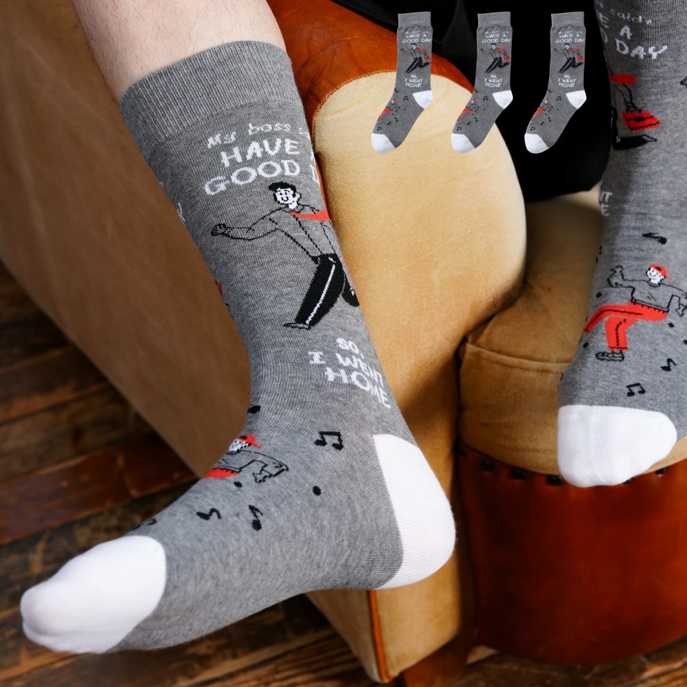 브리지온 crazy toes 크루삭스 캐쥬얼 정장 유니크 패션 데일리 양말 3세트 22,500원