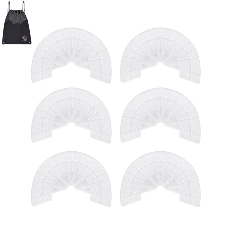 VITALO 밑창 뒷굽 보강패드 구두 운동화 신발 밑창 보호패드 미끄럼방지 패드 6P (PGN짐쌕가방 지급), 6개, 투명 8,700원