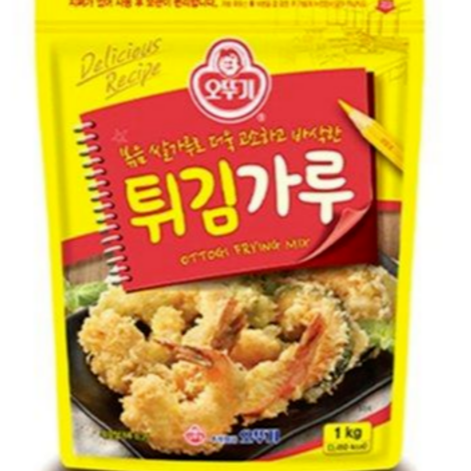 바싹바싹 맛있는 오뚜기 튀김가루, 1kg, 12개 46,900원