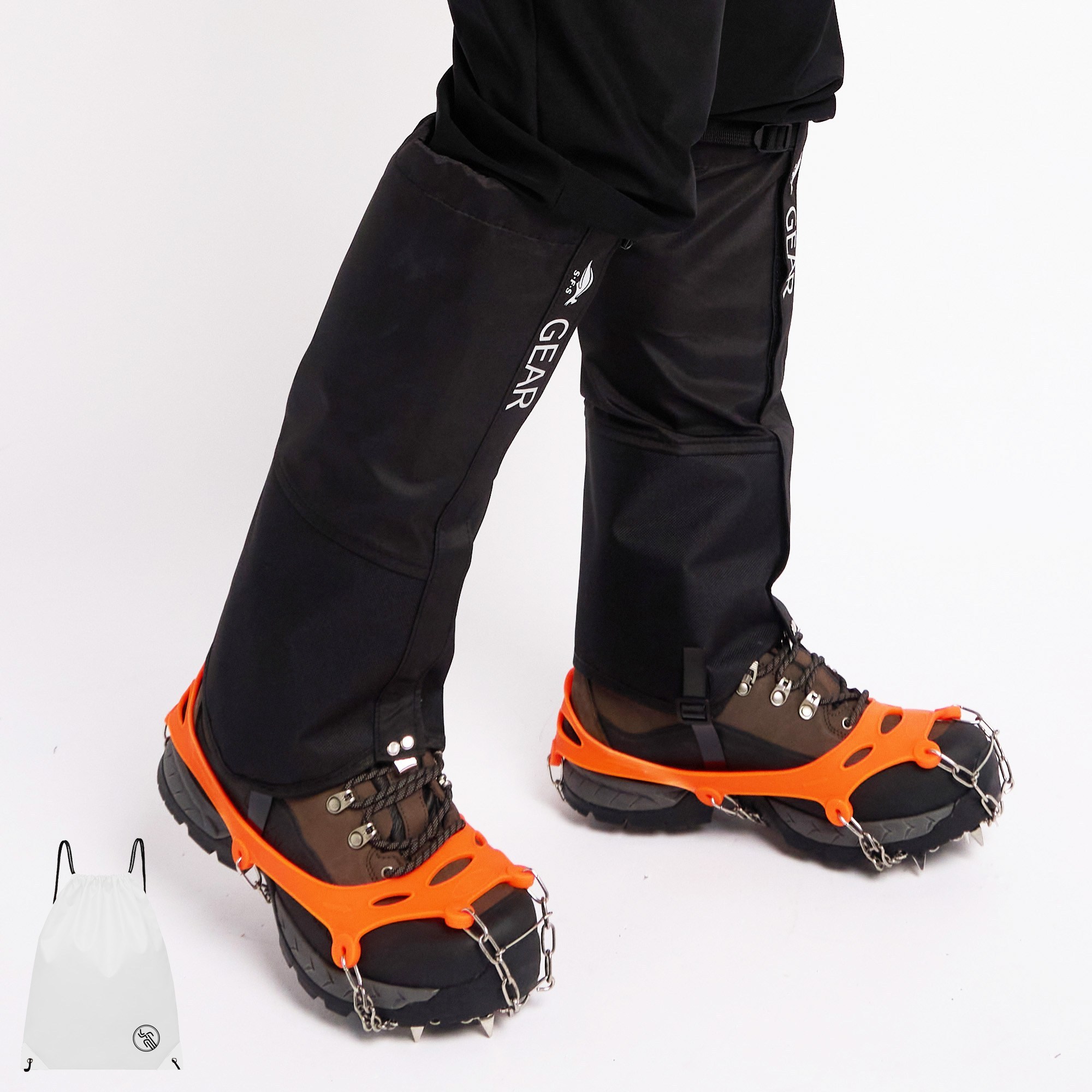 VITALO 등산스패츠 아웃도어 방수 스노우 사계절용 발토시+PGN짐쌕가방 11,900원