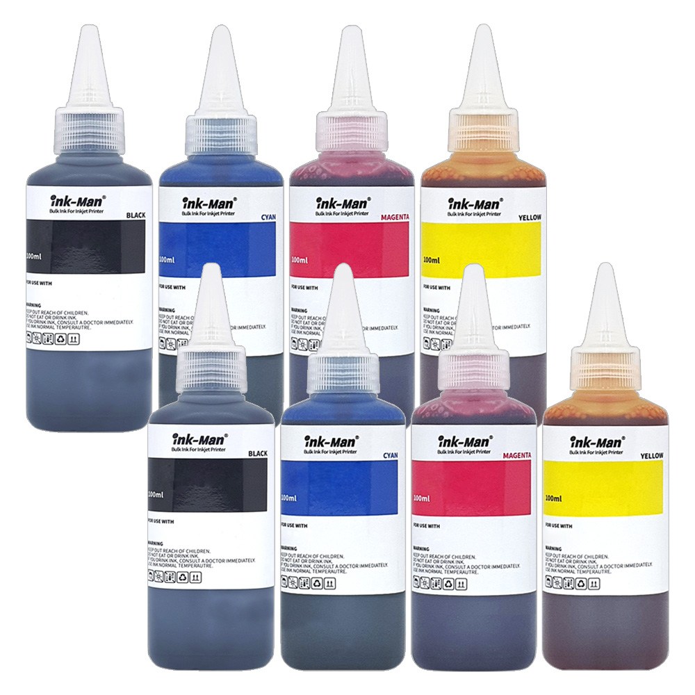 잉크맨 엡손 전기종 호환 무한공급기 프린터 무한 리필 잉크, E900P 100ml 4색 2세트, 1세트 21,120원