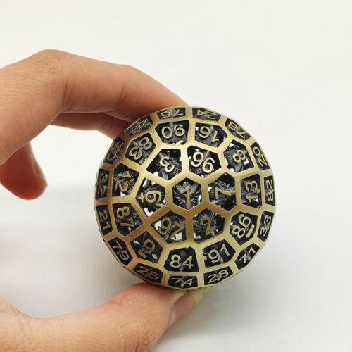 다면체주사위 순수 구리 할로우 디지털 DND 메탈 D60 드래곤 RPG 야외 스포츠 엔터테인먼트 60 면 100 34,010원
