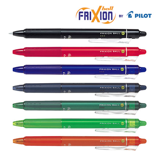 프릭션볼펜 지워지는볼펜 0.7mm, 1, 레드, 1개 2,490원