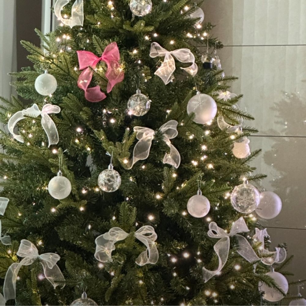 상일상회 오간디 리본 화이트 대용량 5롤, 1세트, 45m, 선물포장 13,900원