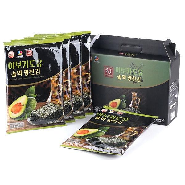 더국민 아보카도유 솔뫼 전장김 5p 선물세트 59,900원