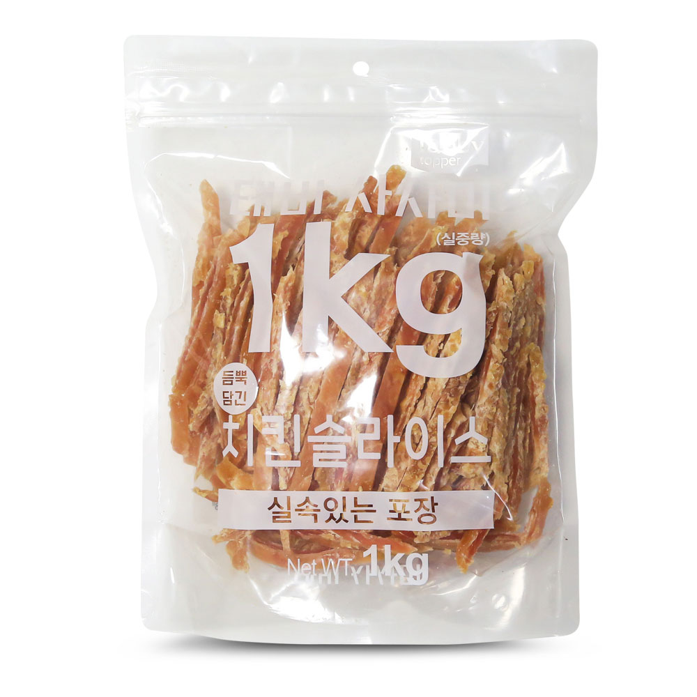 테비사사미 치킨슬라이스 1kg, 치킨슬라이스, 1개, 1kg 18,220원